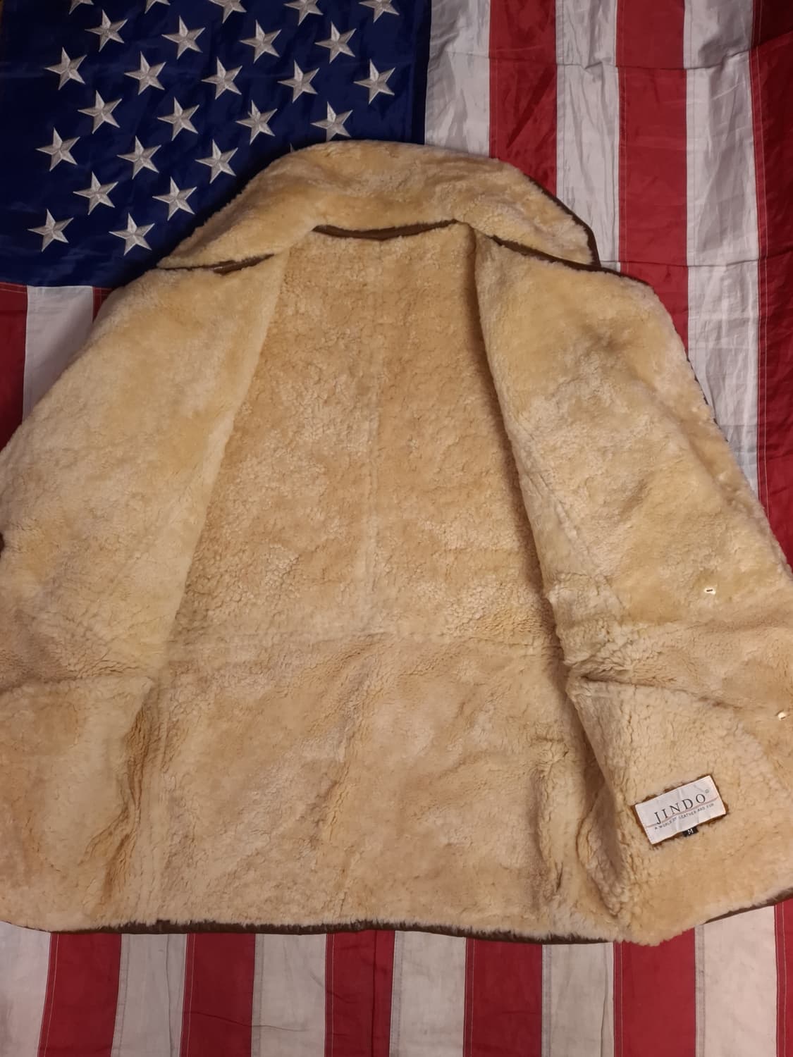 80' 국내산 진도모피 리얼레더 무통 시어링 무스탕 상품이미지8