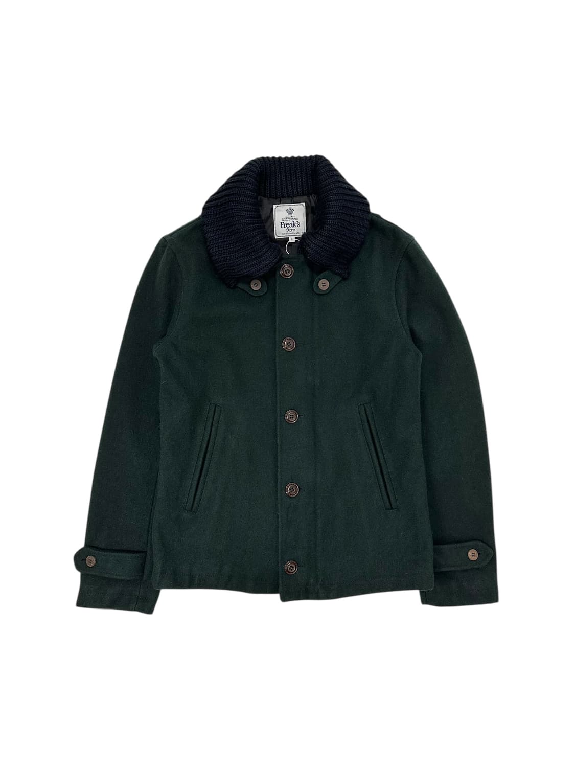 Freak’s Store Knit Collar Wool Jacket 상품이미지1