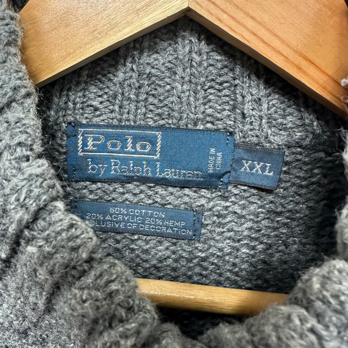 폴로 랄프로렌 엘보 래더패치 하프집업니트 상품이미지7