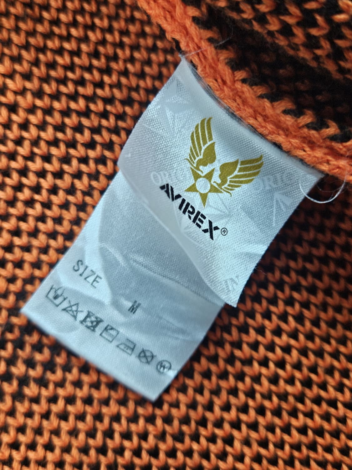 아비렉스 패칭 AVX 바시티 니트 가디건 ( M ) / 10498 상품이미지9