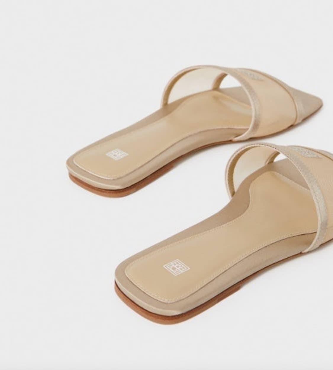 toteme monogram mesh satin slide 37 새상품 상품이미지3