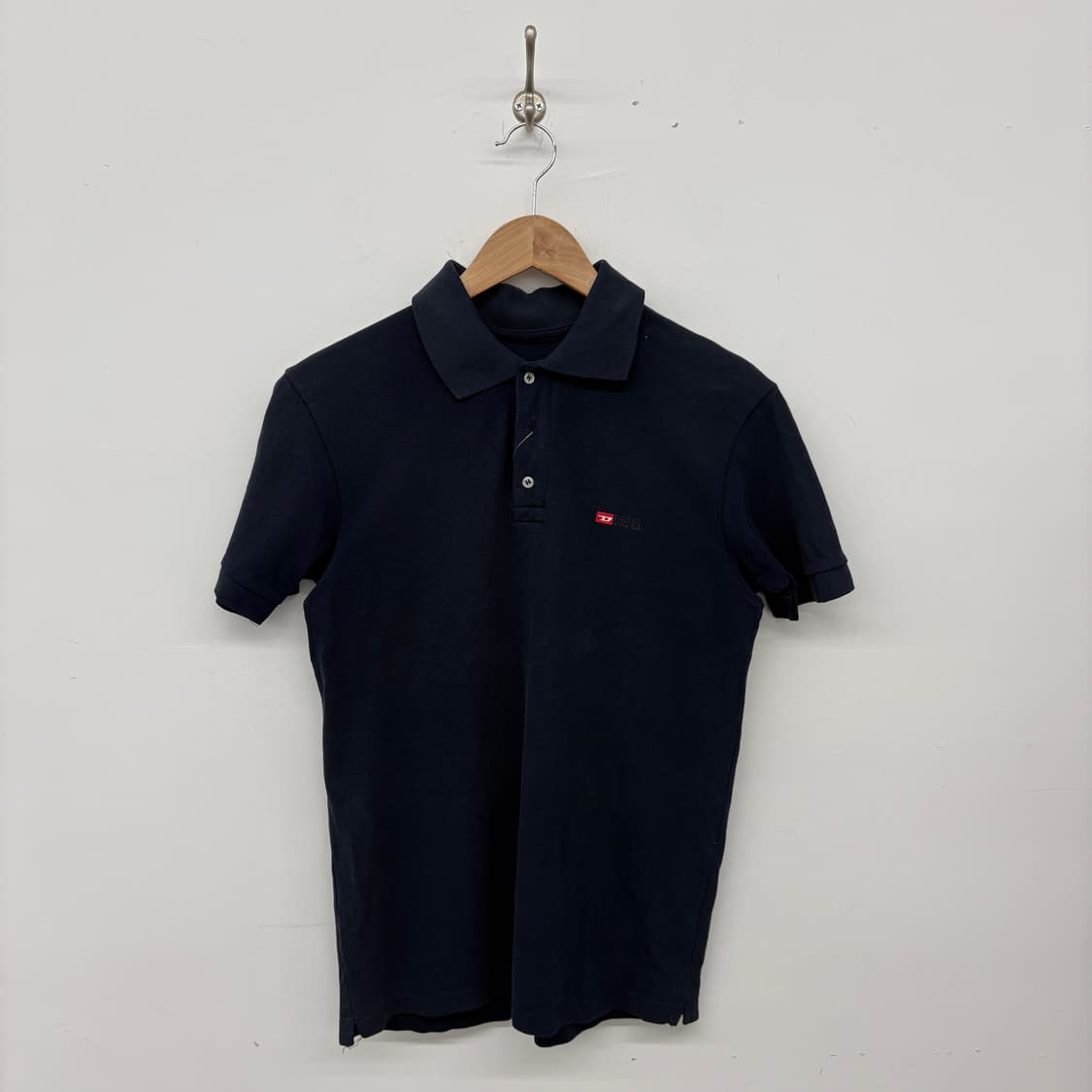 디젤 네이비 반팔 폴로티셔츠 여성M 상품이미지1