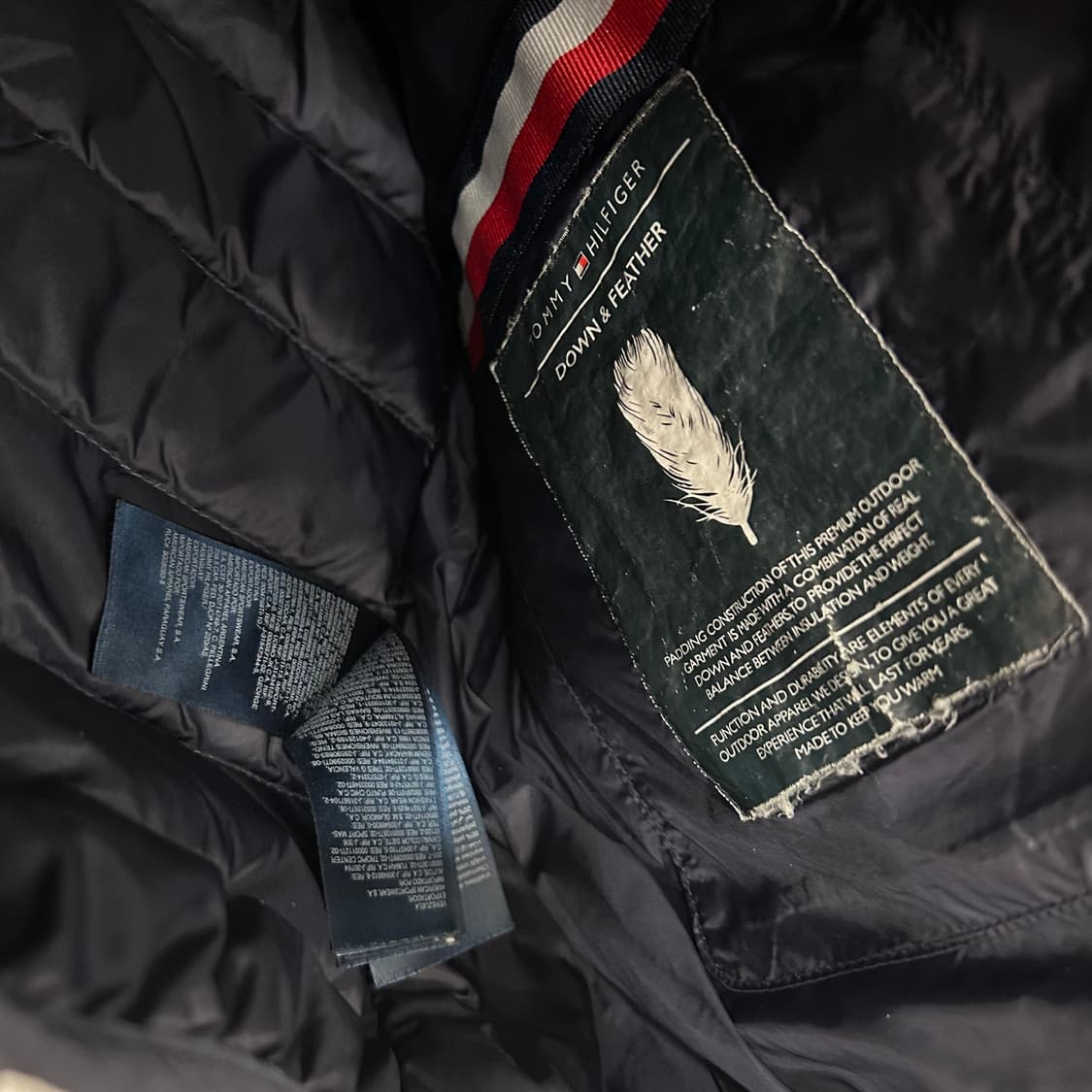 타미힐피거 프리미엄 덕다운 퀼티드 누빔 패딩조끼 상품이미지4
