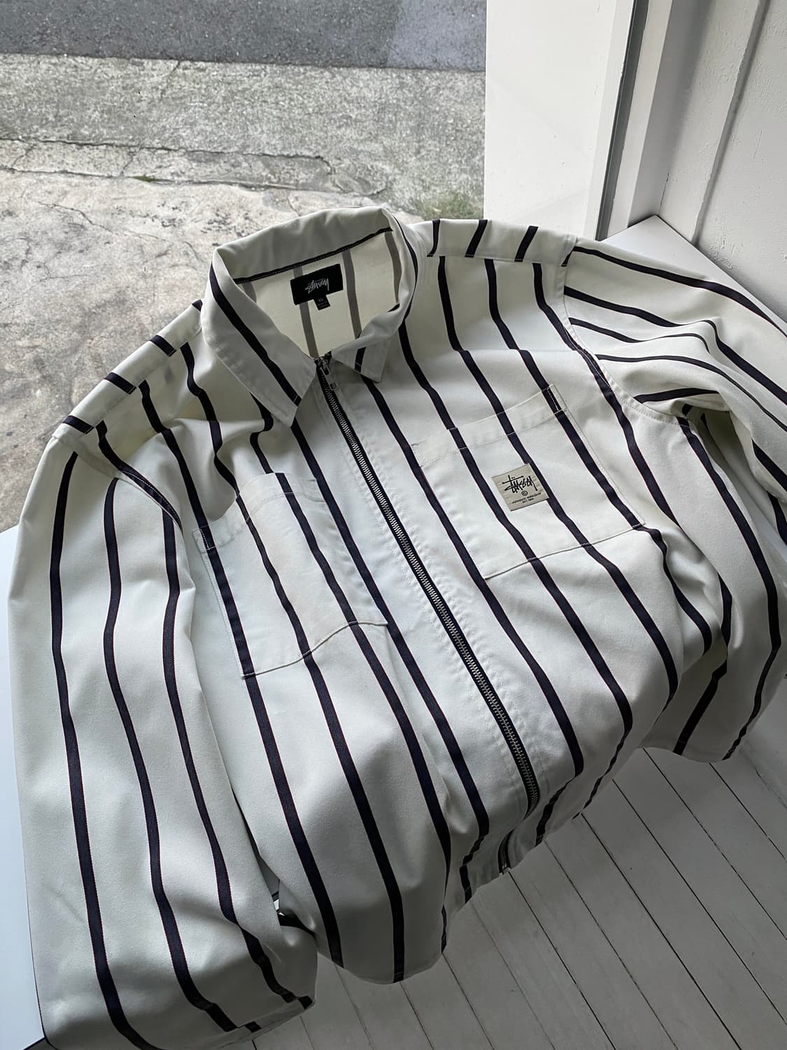 [Stussy] 스트라이프 자켓 상품이미지1