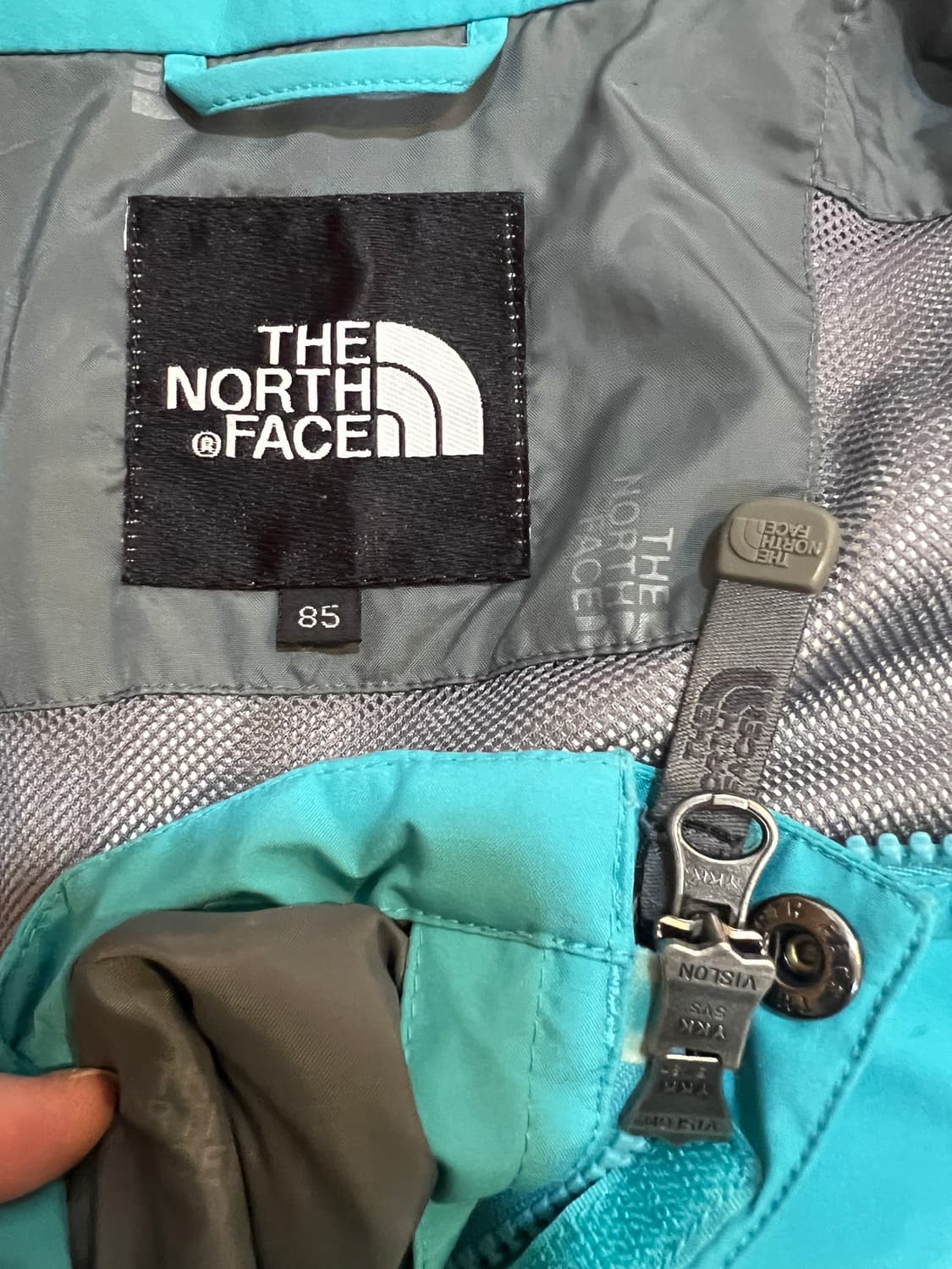 노스페이스 여성 스카이블루 고어텍스 후드집업점퍼 바람막이점퍼 상품이미지7