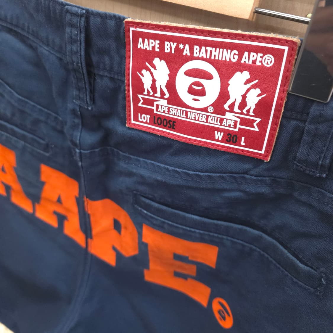 AAPE BY A BATHING APE 숏팬츠! 상품이미지6