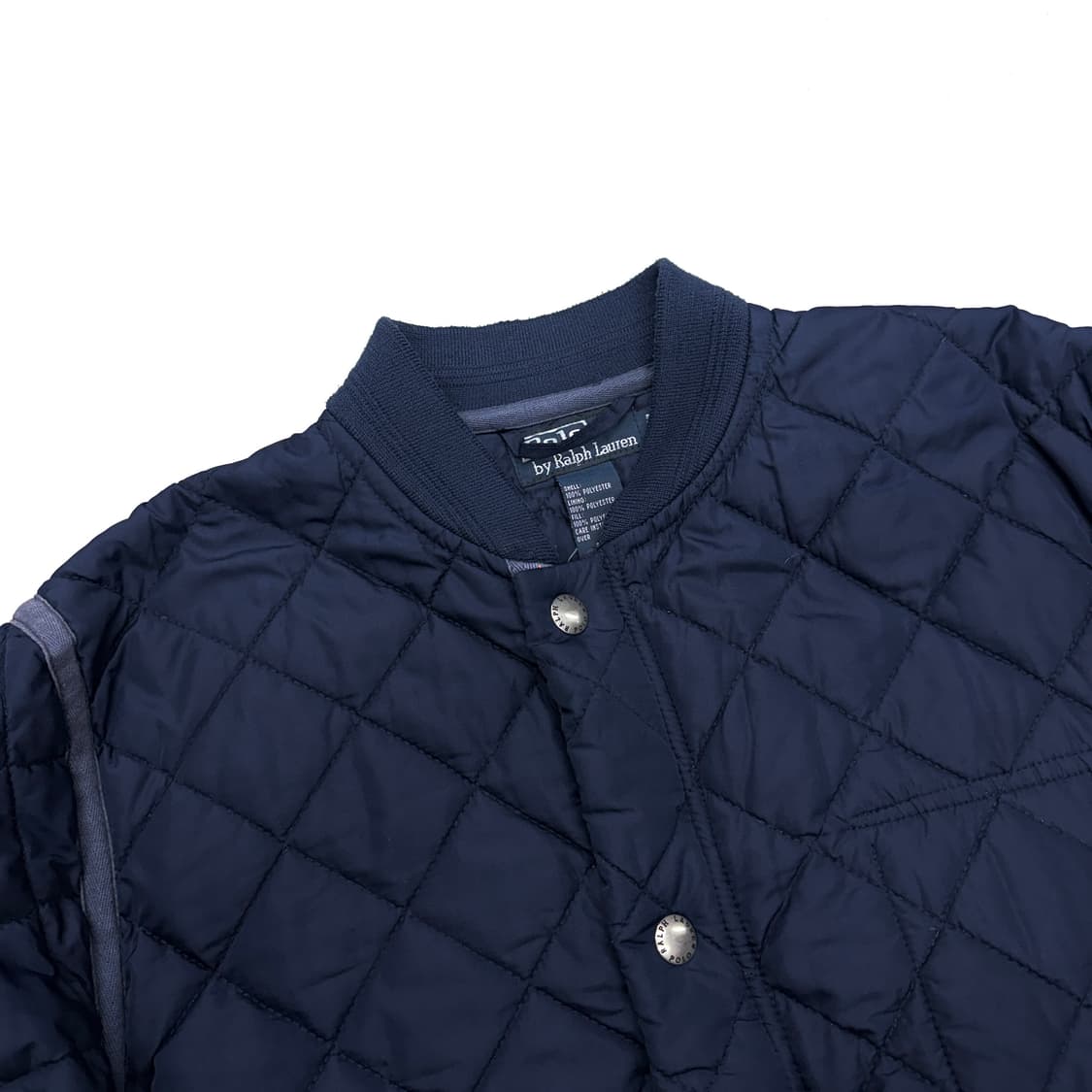 폴로 퀼팅 숏 점퍼 자켓 상품이미지3