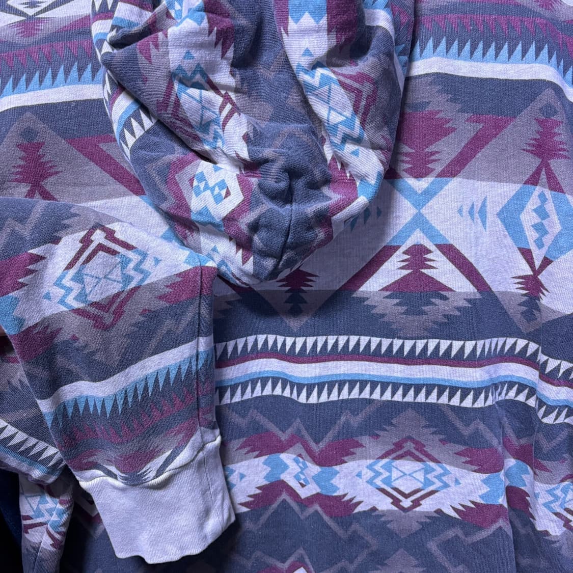 폴로 데님엔서플라이 성조기 후드티 l 상품이미지6