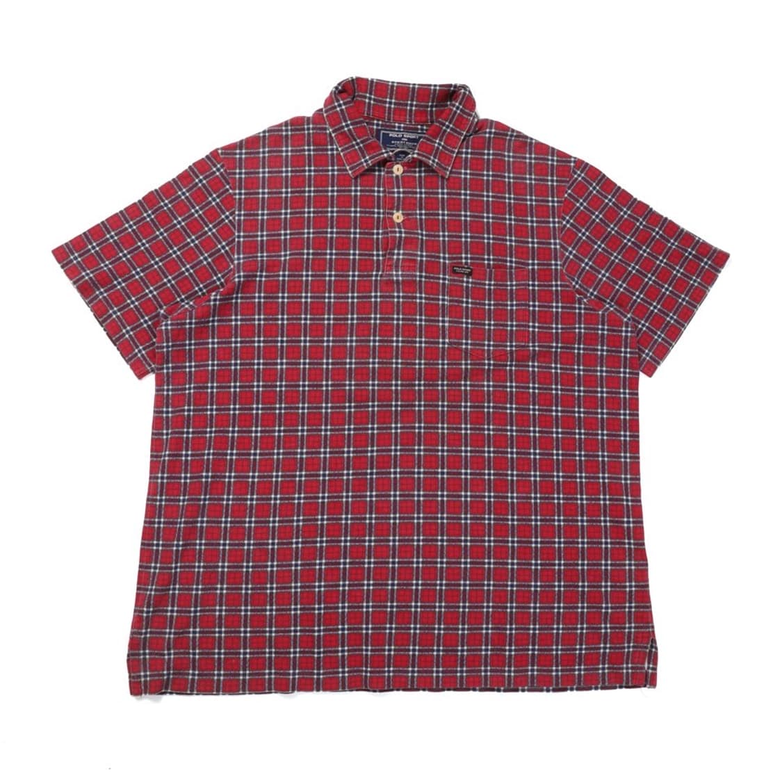 90s Polo Sport Classic Tartan Polo Shirt 상품이미지1