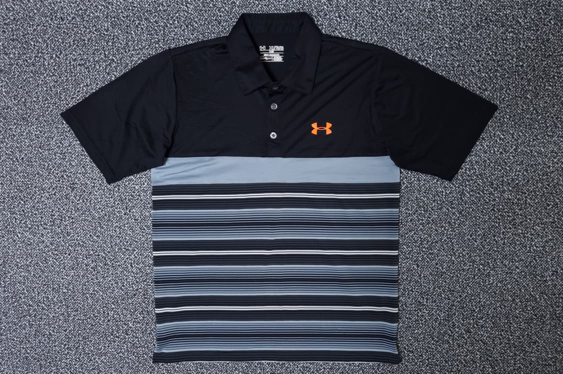 [무료배송][95-100]언더아머 남성용 반팔티 카라티 상품이미지1