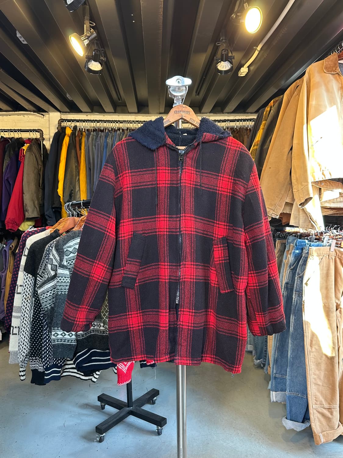 Old 헤비 울 맥키노 후드 자켓 상품이미지1