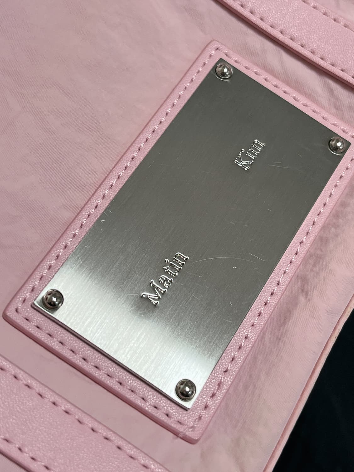 마뗑킴 베이비 토트백 핑크 단종색상 상품이미지9