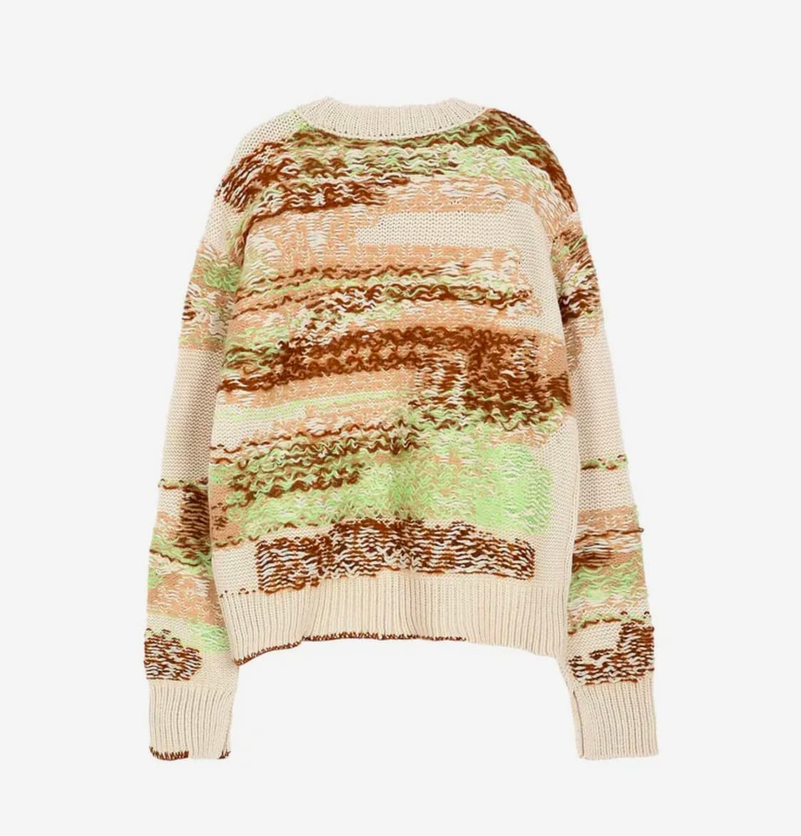 앤더슨벨 델라 인타샤 크루넥 스웨터 베이지 상품이미지2