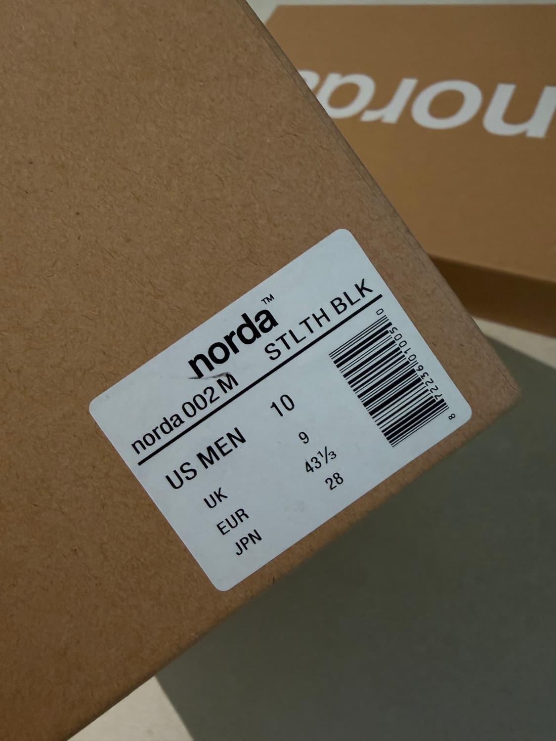 Norda 노다 002 스텔스 블랙 (US10) 280cm 상품이미지10