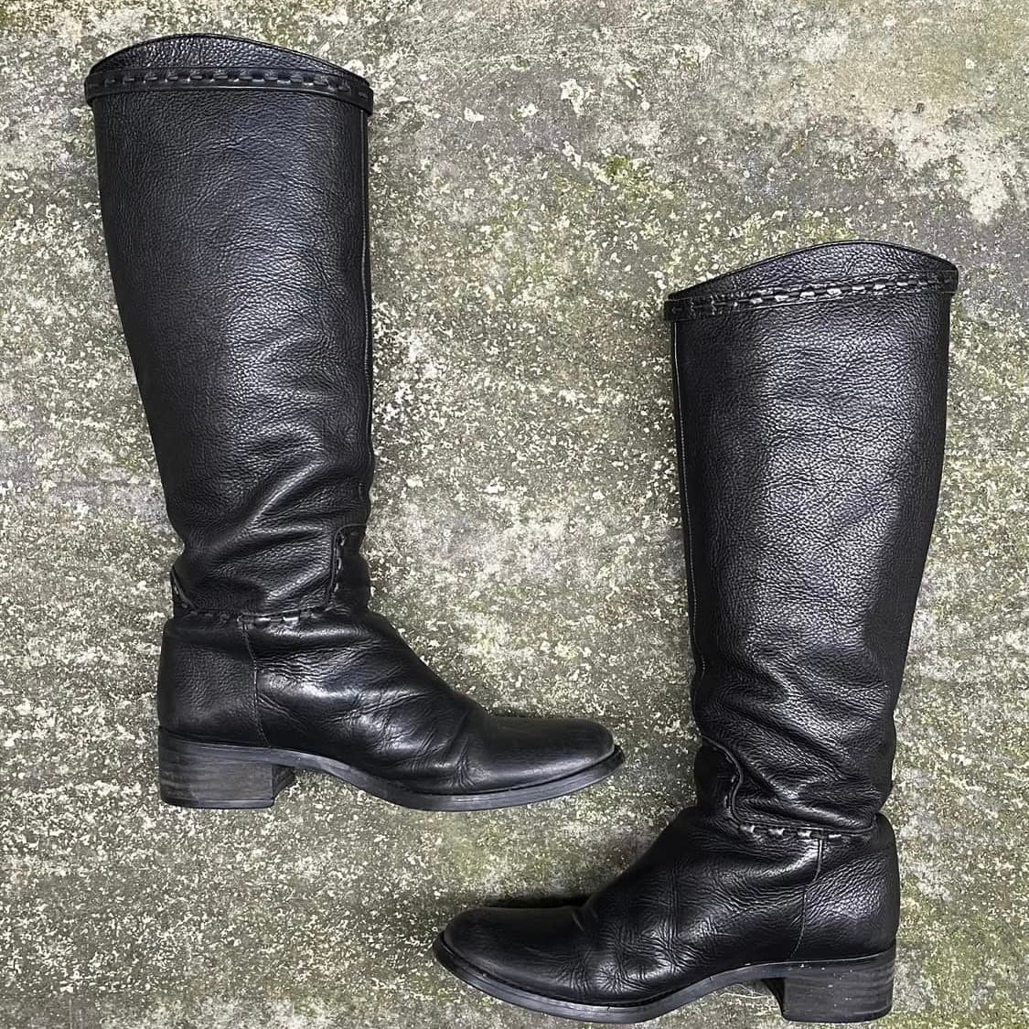 츠모리치사토 레더 롱부츠 220 상품이미지9