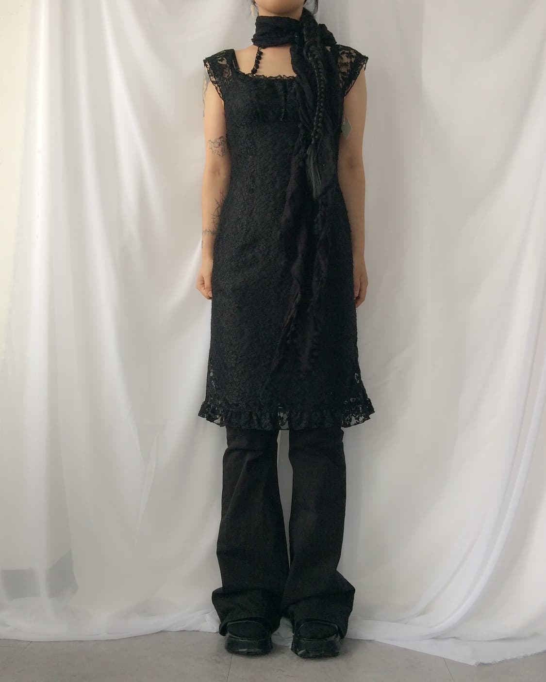 pom pom tail point muffler 상품이미지7