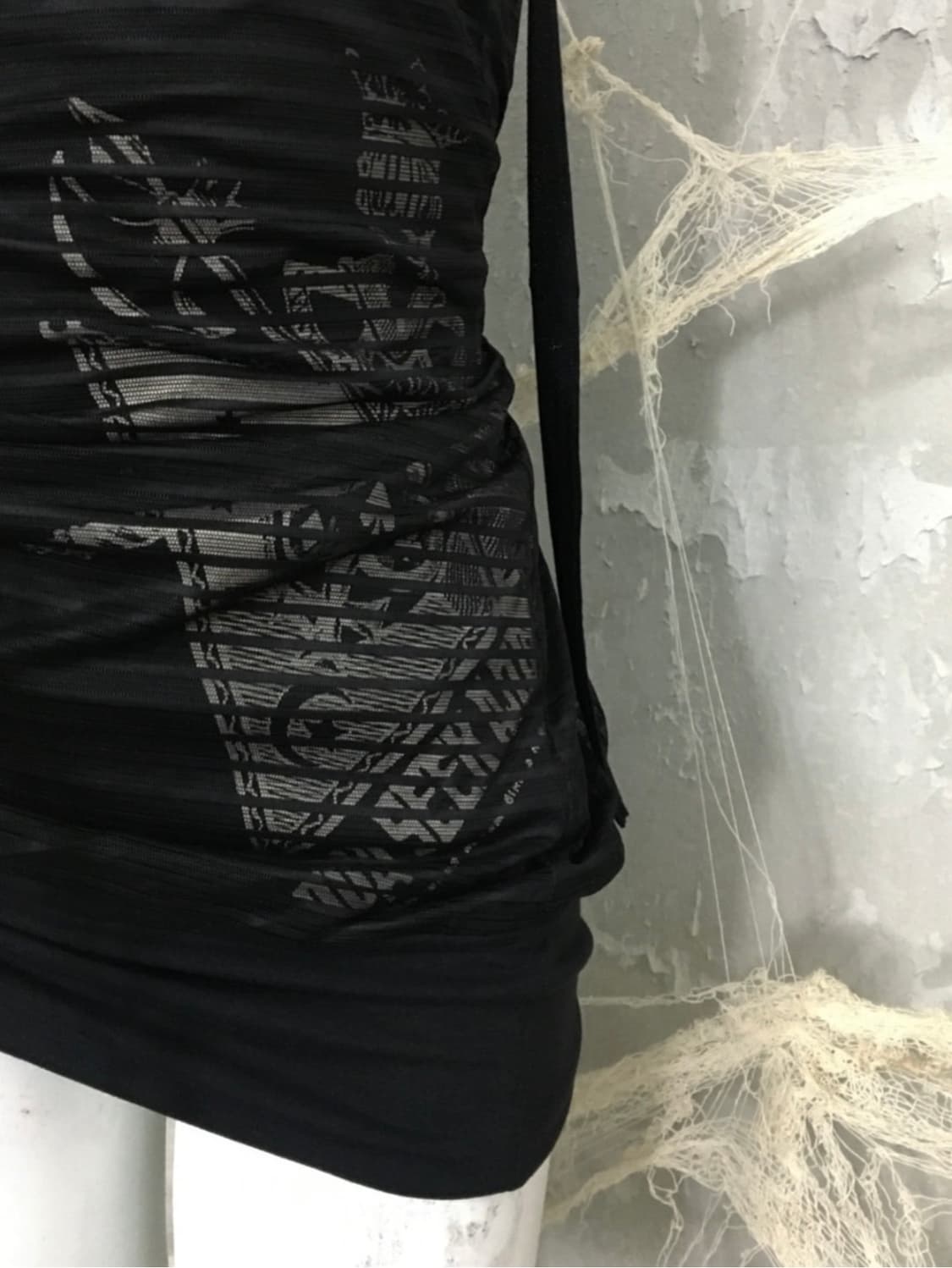 Salvage Mesh Detail Onepiece 상품이미지3