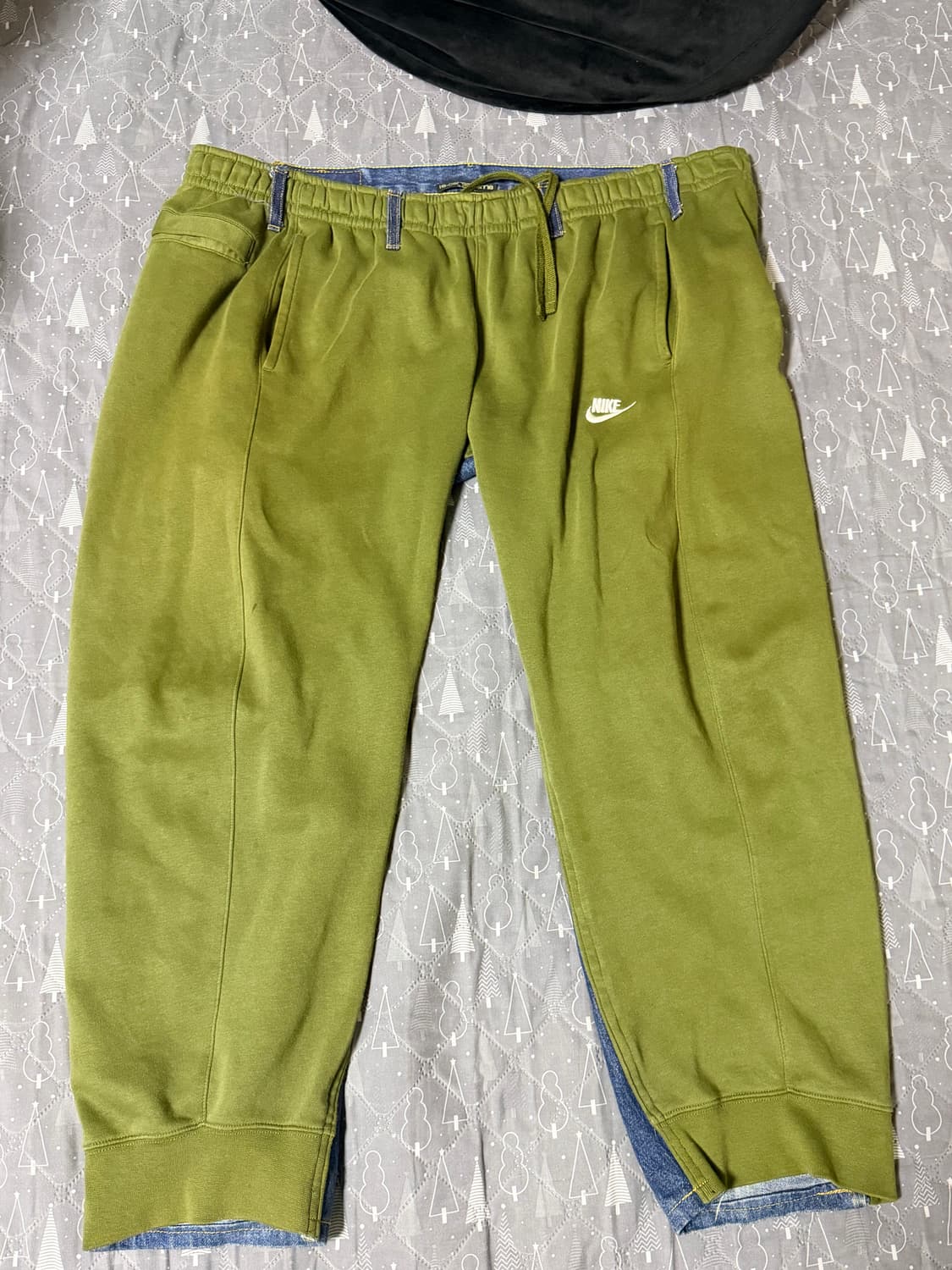 블레스 오버조깅진 카키 상품이미지1