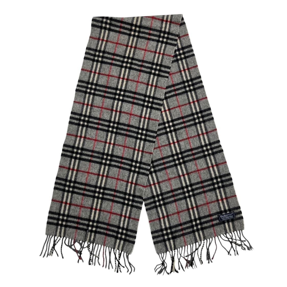 버버리 그레이 노바체크 램스울 머플러 상품이미지3