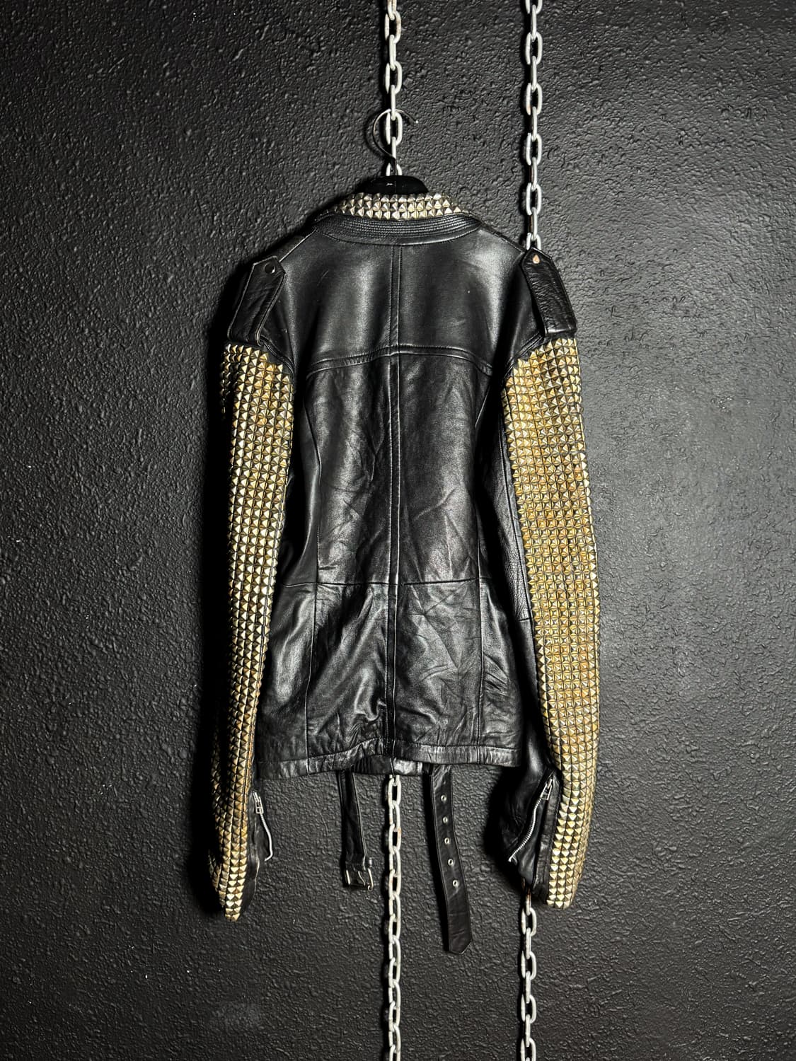Z. VARGAS – Stud Leather Riders Jacket   상품이미지6