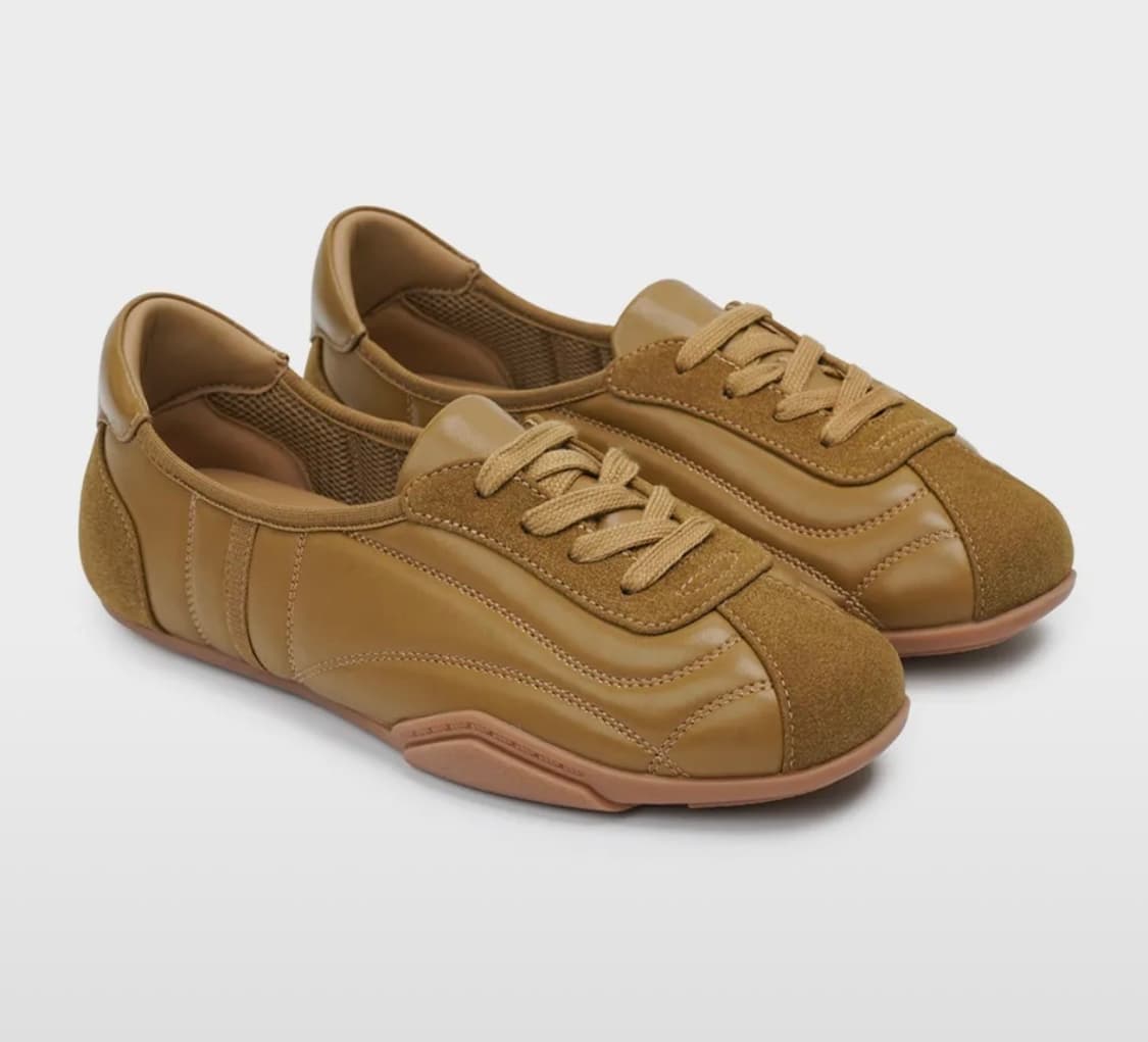 이크닉 스니커즈 브라운/250 상품이미지3