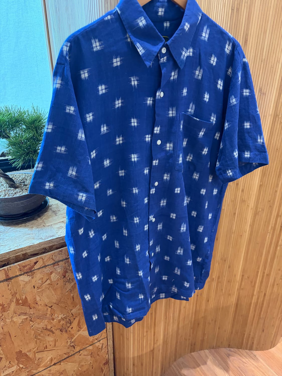 90s Meher Tailors Pattern Shirt 상품이미지1