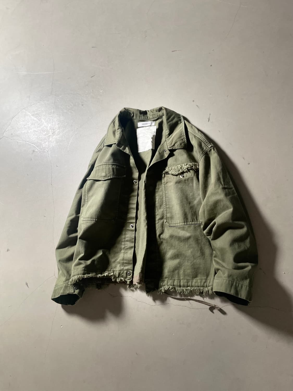 존블 리프로덕션 밀리터리 자켓 상품이미지1