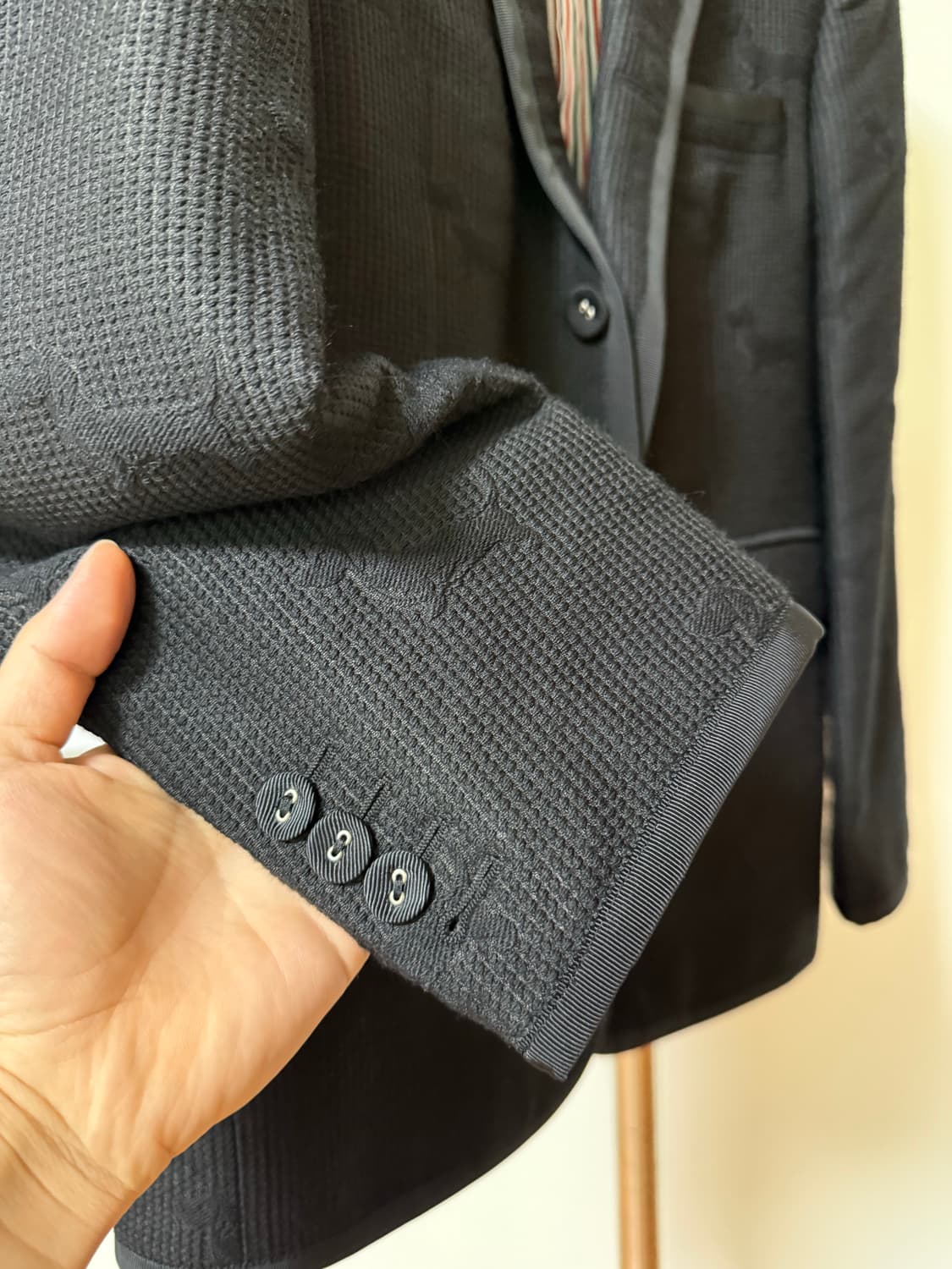 자수 디테일 턱시도 셋업 상품이미지2