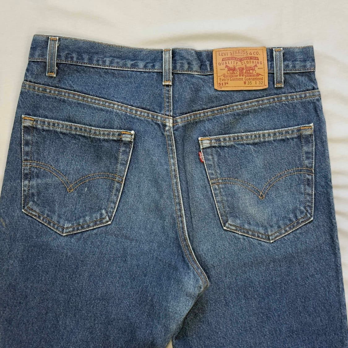 90s 리바이스 517 데님팬츠 W35 L32 상품이미지9