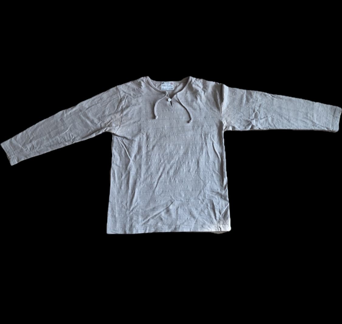 헨리넥 그런지 티셔츠 henley neck grunge t-shirt 상품이미지4