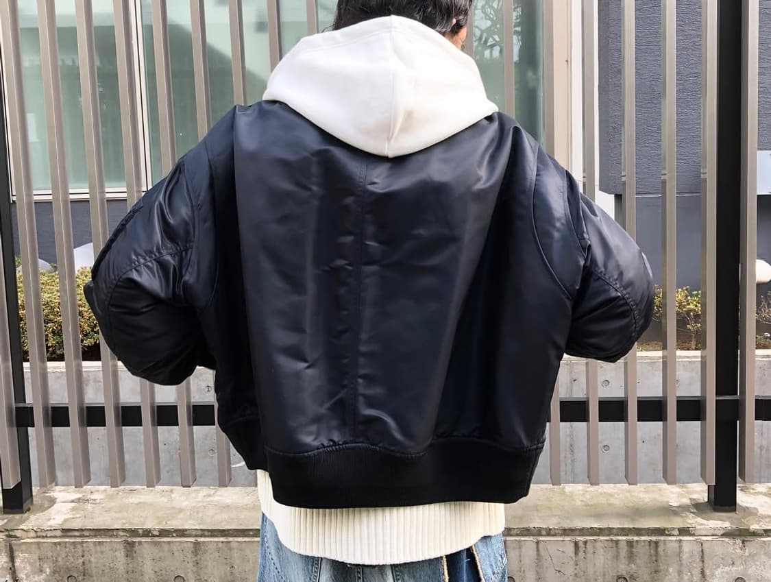 미하라 야스히로 프론트 숄더 ma-1 상품이미지3