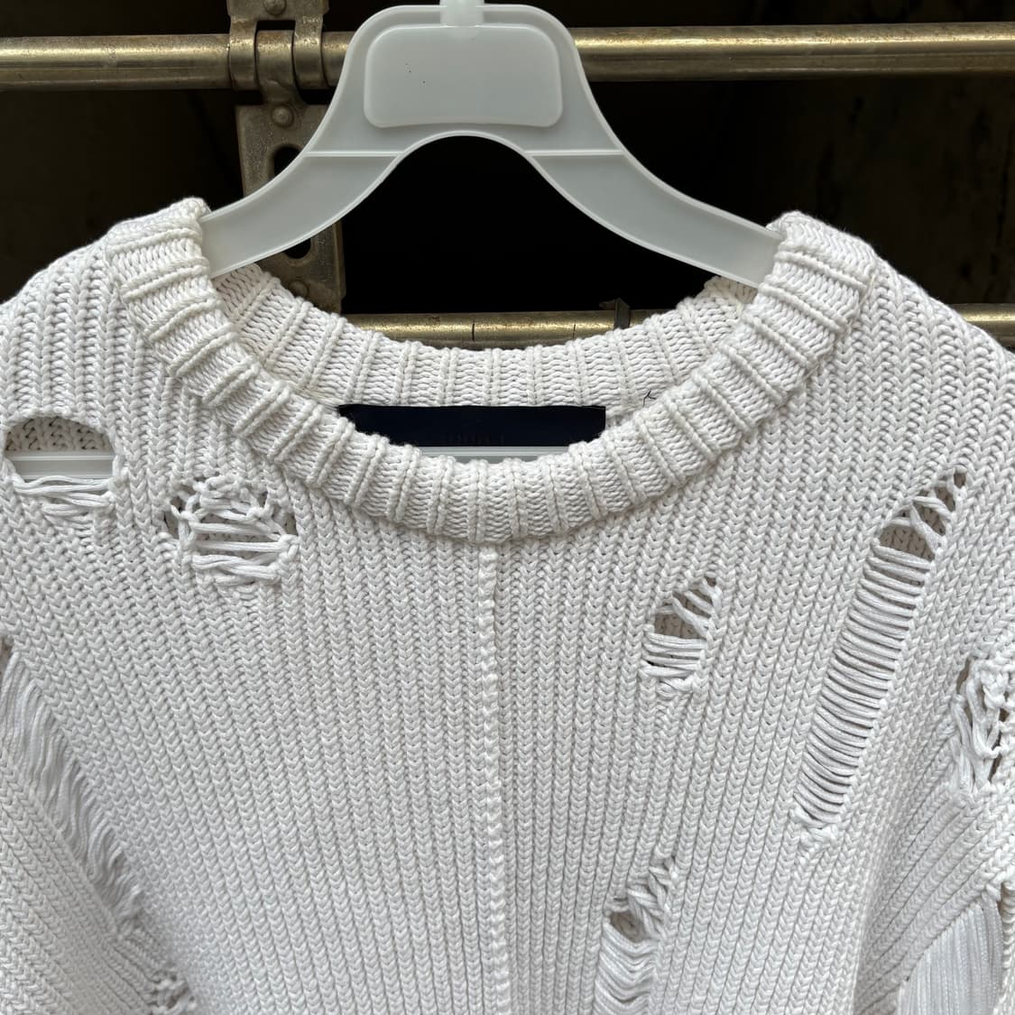 [S] 23년 준지 코튼 니트 스웨터 상품이미지3