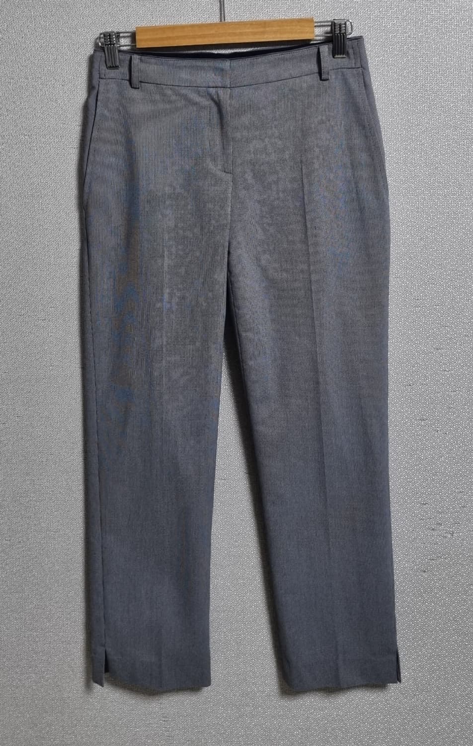 61) 한섬 SJSJ 블랙 잔체크 슬랙스 팬츠 상품이미지1