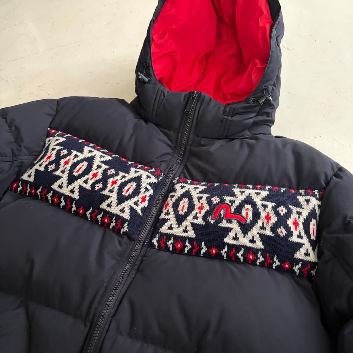 에비수 빈티지 덕다운 패딩 2XL 상품이미지4