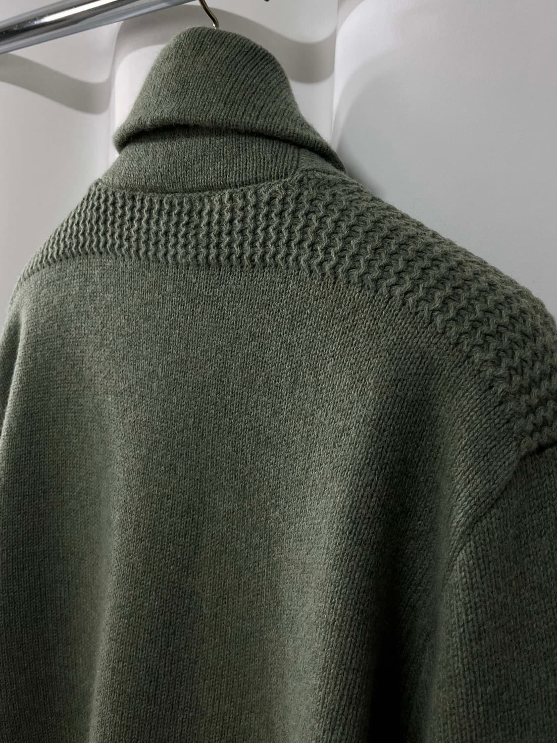 폴로 랄프로렌 올리브 램스울 유틸리티 니트 스웨터 상품이미지7