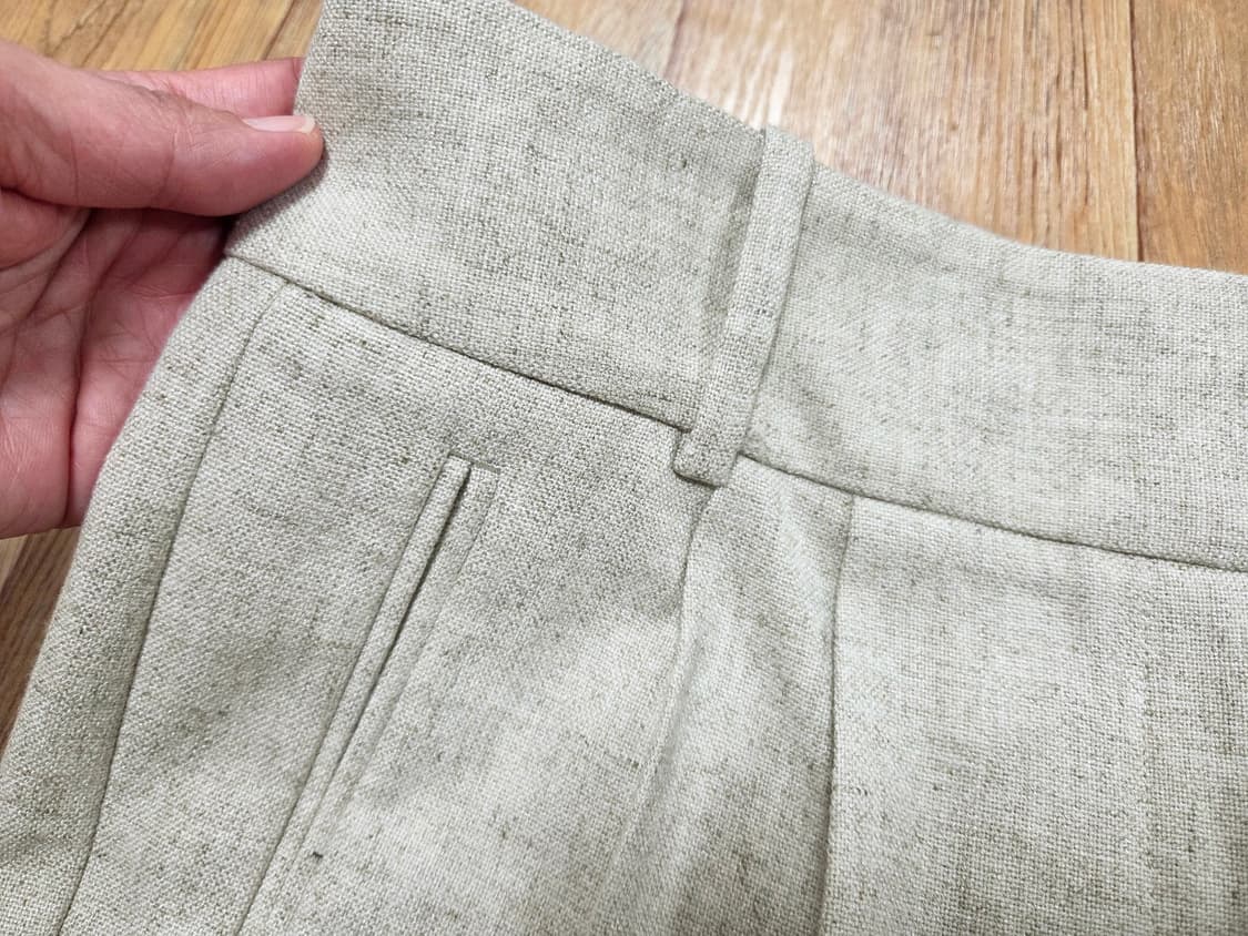 리스(REISS) 린넨블렌드 반바지 77 새상품 상품이미지2