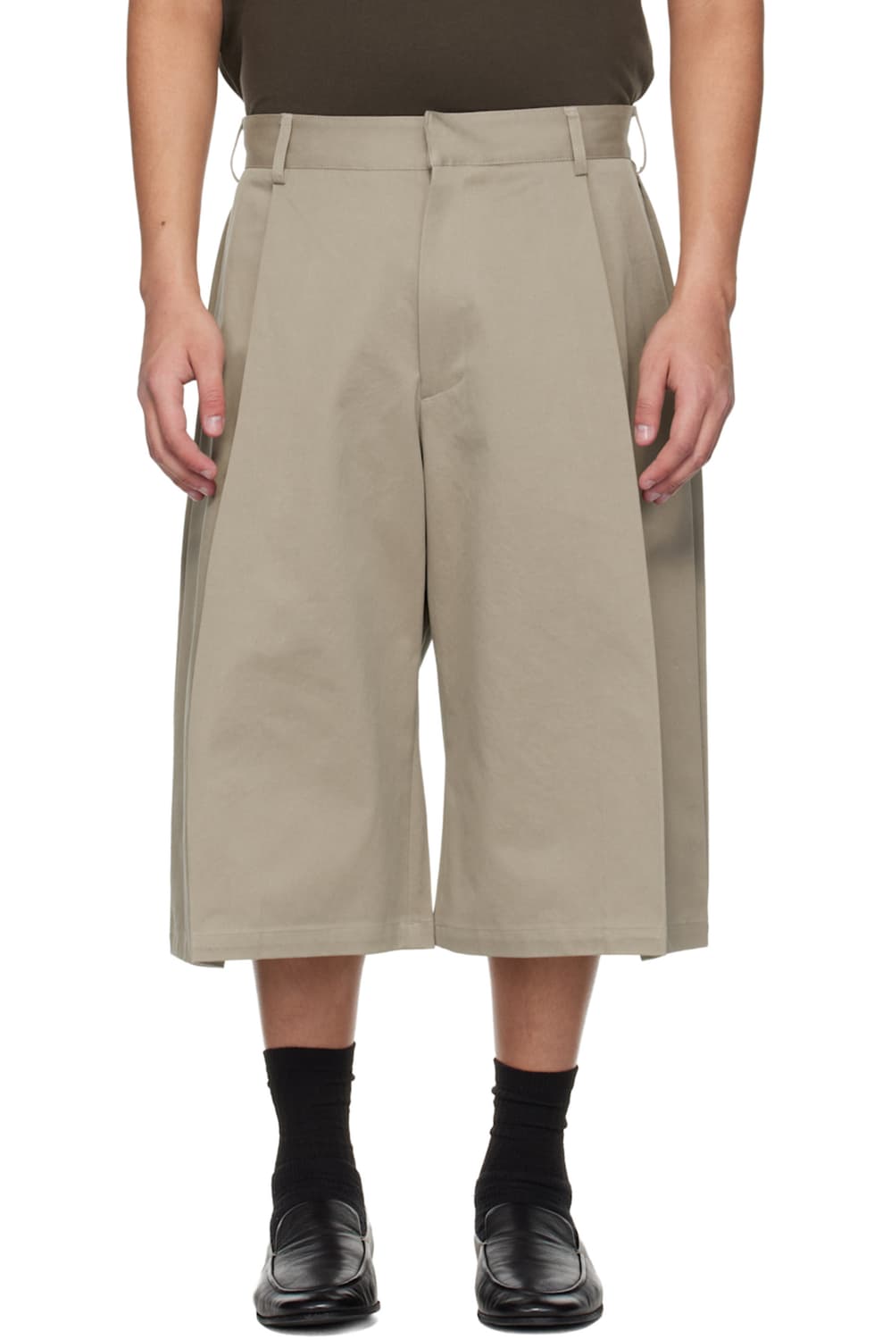 seventh 베이지 버뮤다 치노 쇼츠 상품이미지1