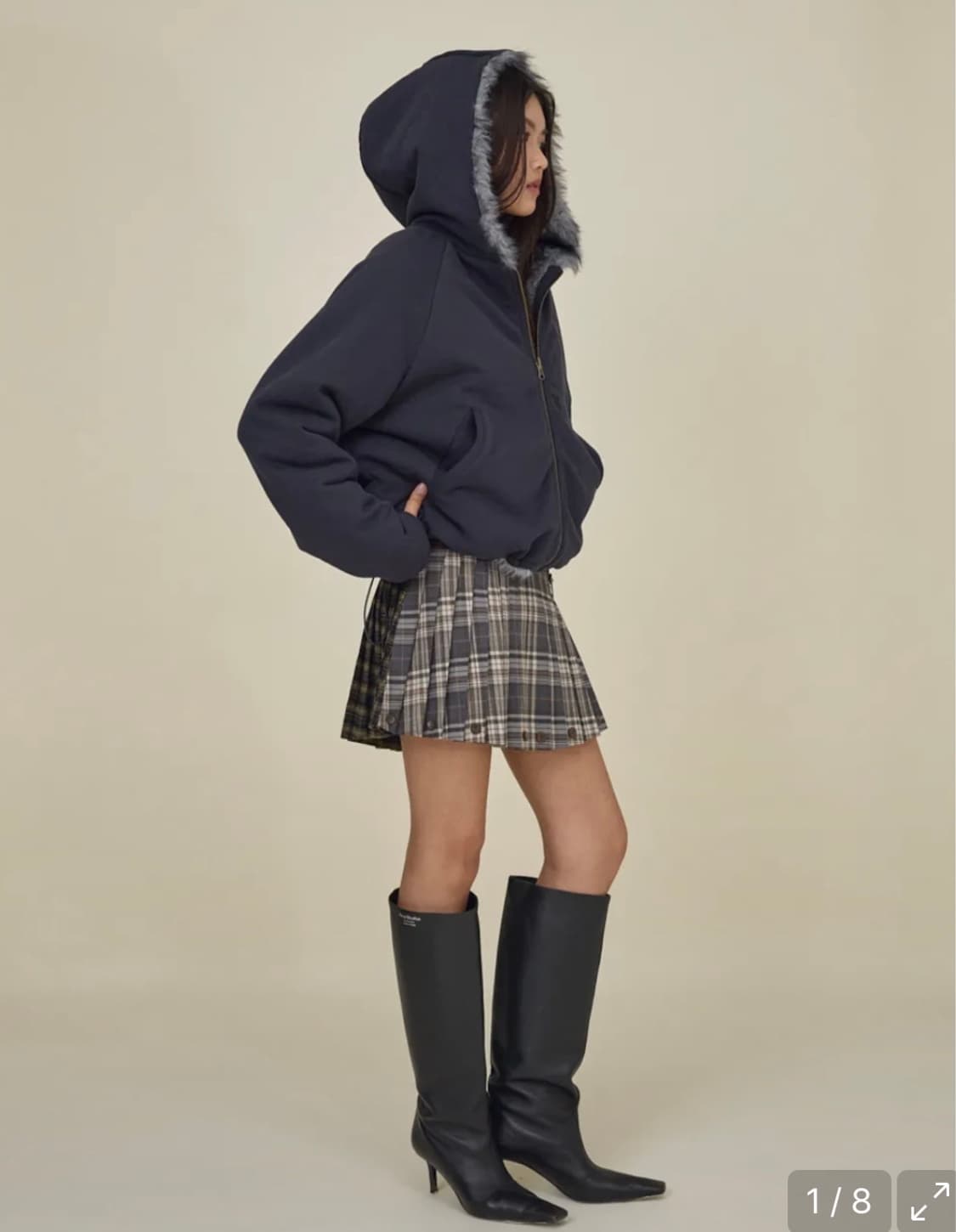 글로니 무어 리버시블 퍼자켓 / glowny moor jacket 상품이미지1