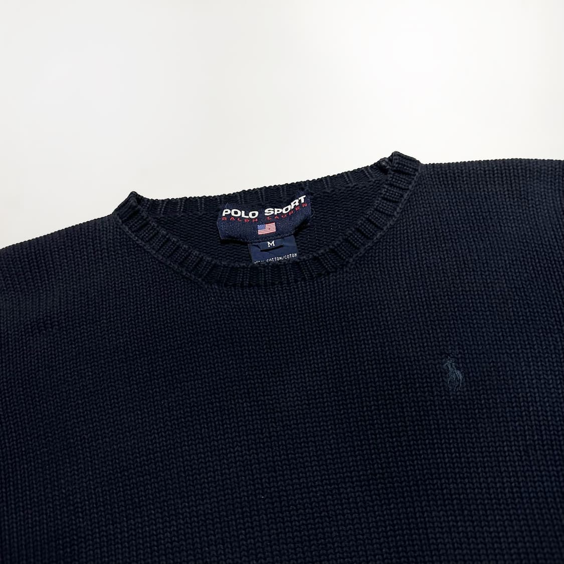 폴로 스포츠 쉐도우포니 라운드 니트 상품이미지2