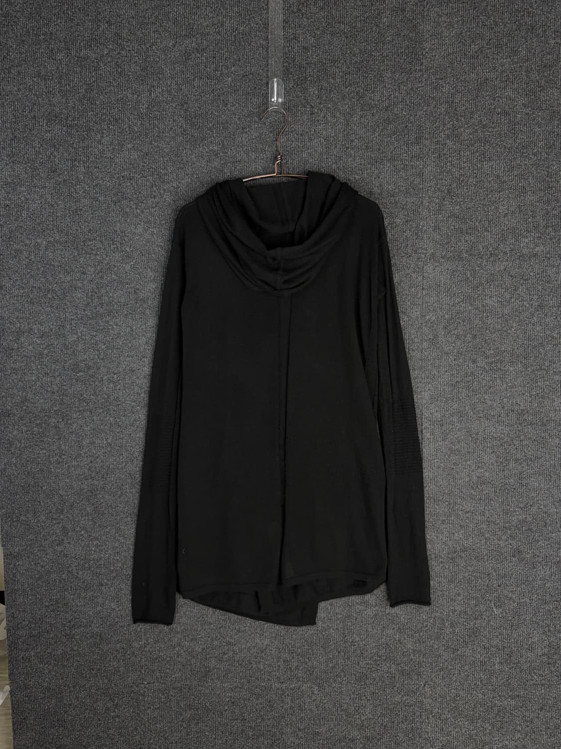 2020FW 릭오웬스 캐시미어100% 후드 롱가디건 상품이미지2