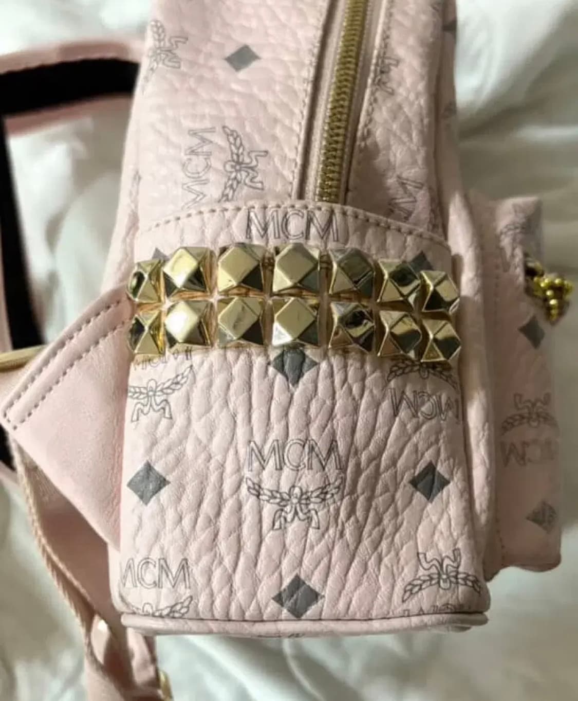 가격고정)mcm파우더핑크 미니 양지뢰히메갸루핀터베메클리즈리사stc대장 상품이미지3