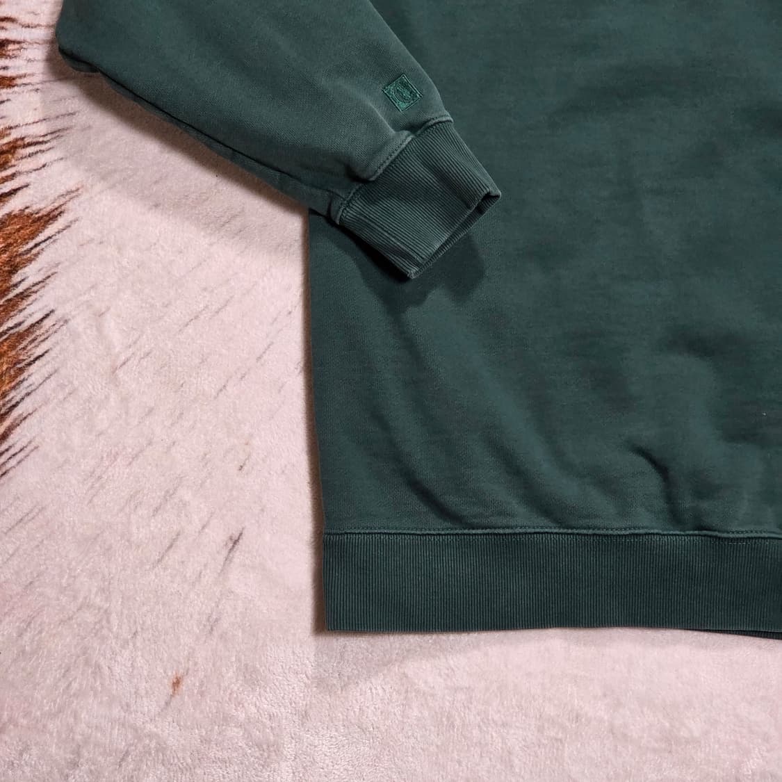 커버낫 그린 C 패치 맨투맨 상품이미지6