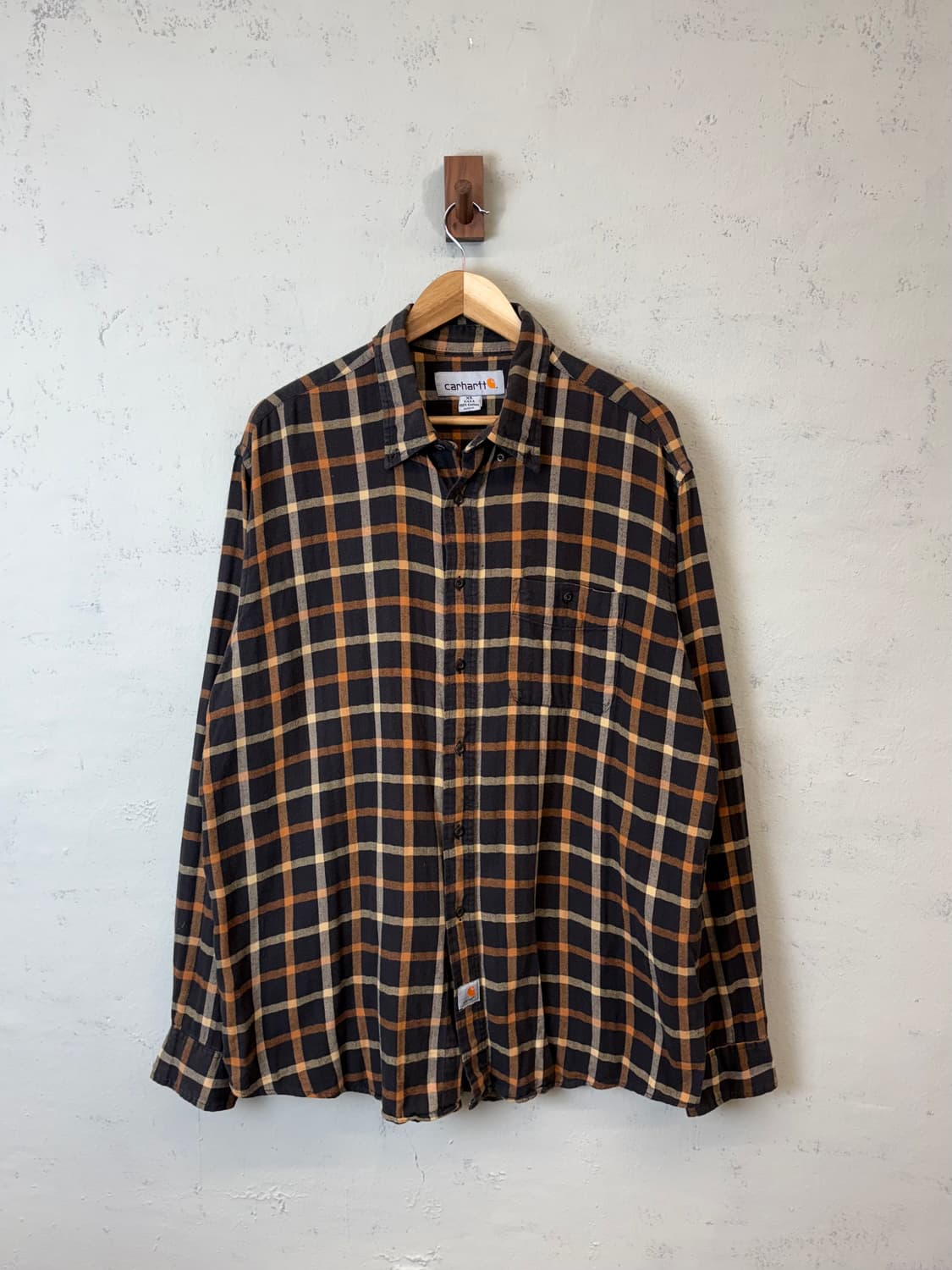 칼하트 90s 빈티지 체크셔츠 상품이미지1