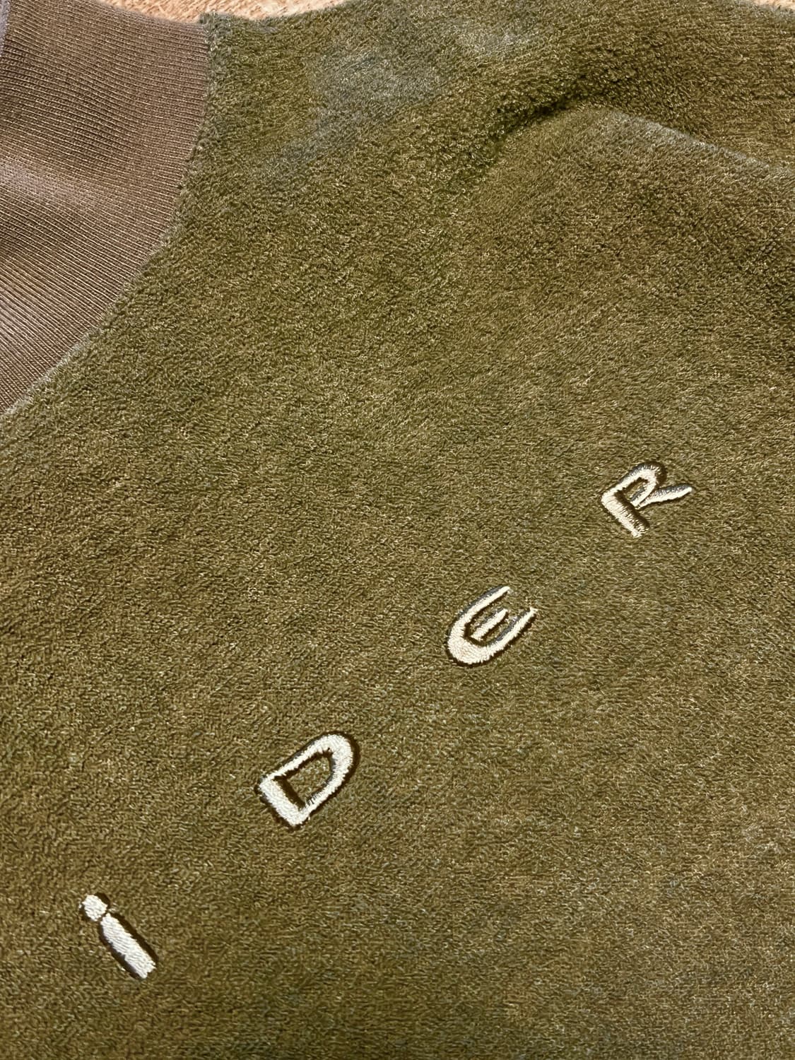 아이더 하이넥 겨울 긴팔티 M 카키 상품이미지4