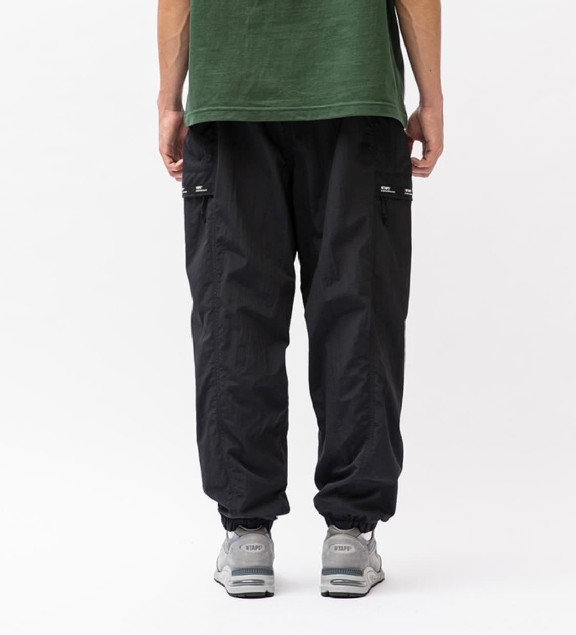 3) 더블탭스 wtaps 나일론 트랙 카고 조거 팬츠 블랙 바지 상품이미지3