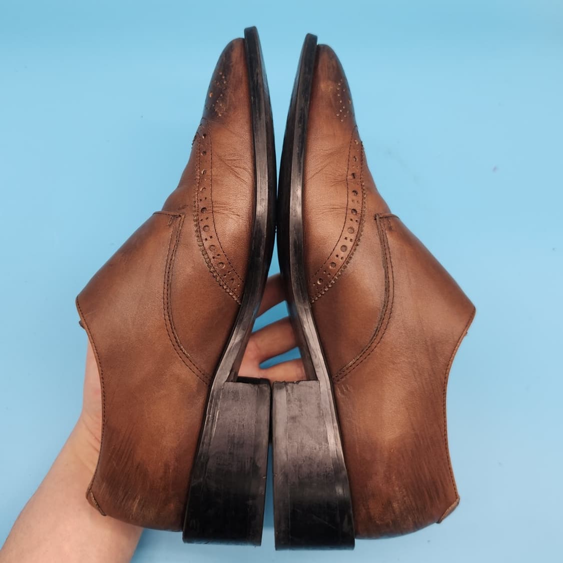 o 파리스토 맞춤정장로퍼 실사이즈 255 굽4.5 상품이미지5