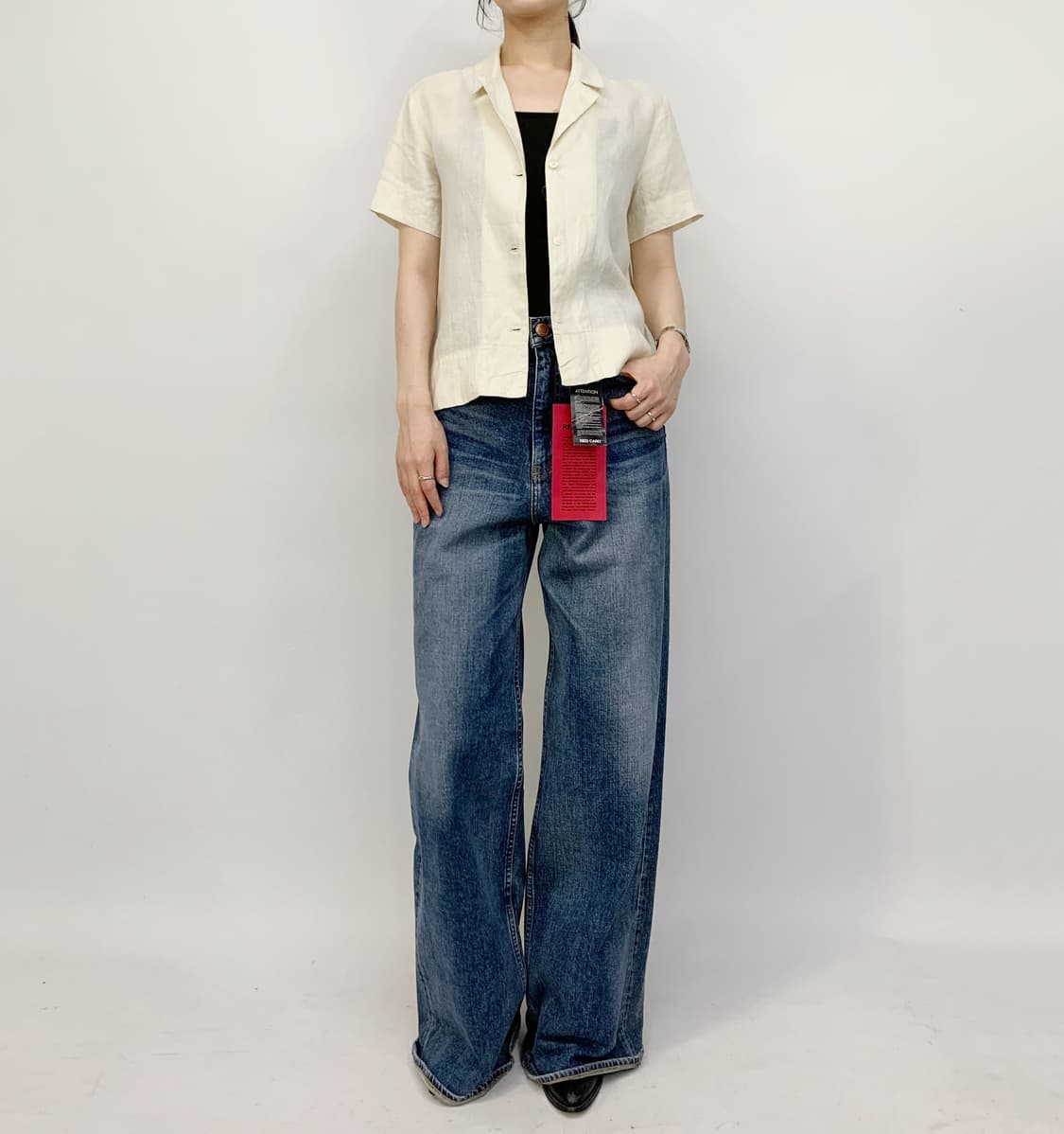  EVERLANE 리넨 반팔 셔츠 상품이미지2