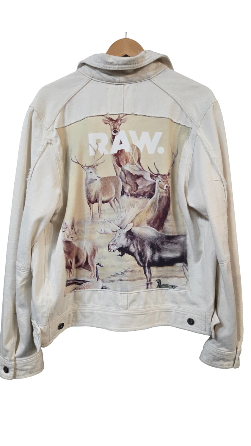 G-STAR  사슴 프린팅 데님 자켓(L)남여공용/디피용 상품이미지1