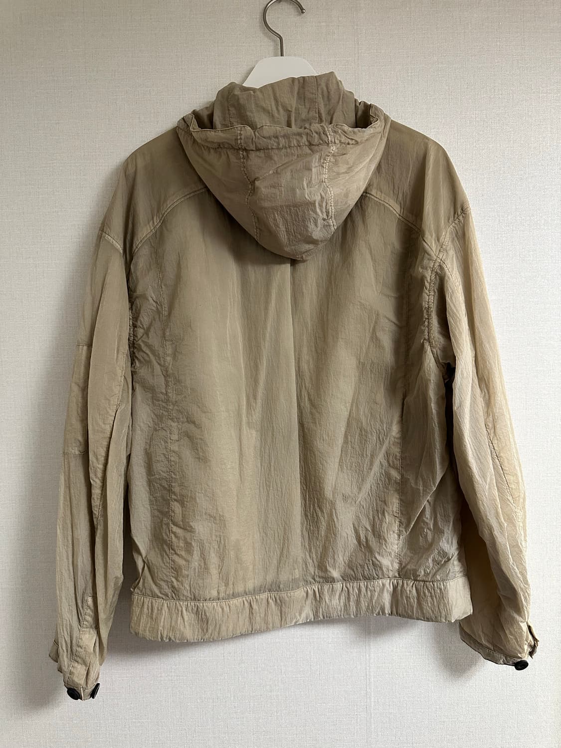 폴리테루 후디드파카(바람막이) 브라운 상품이미지2