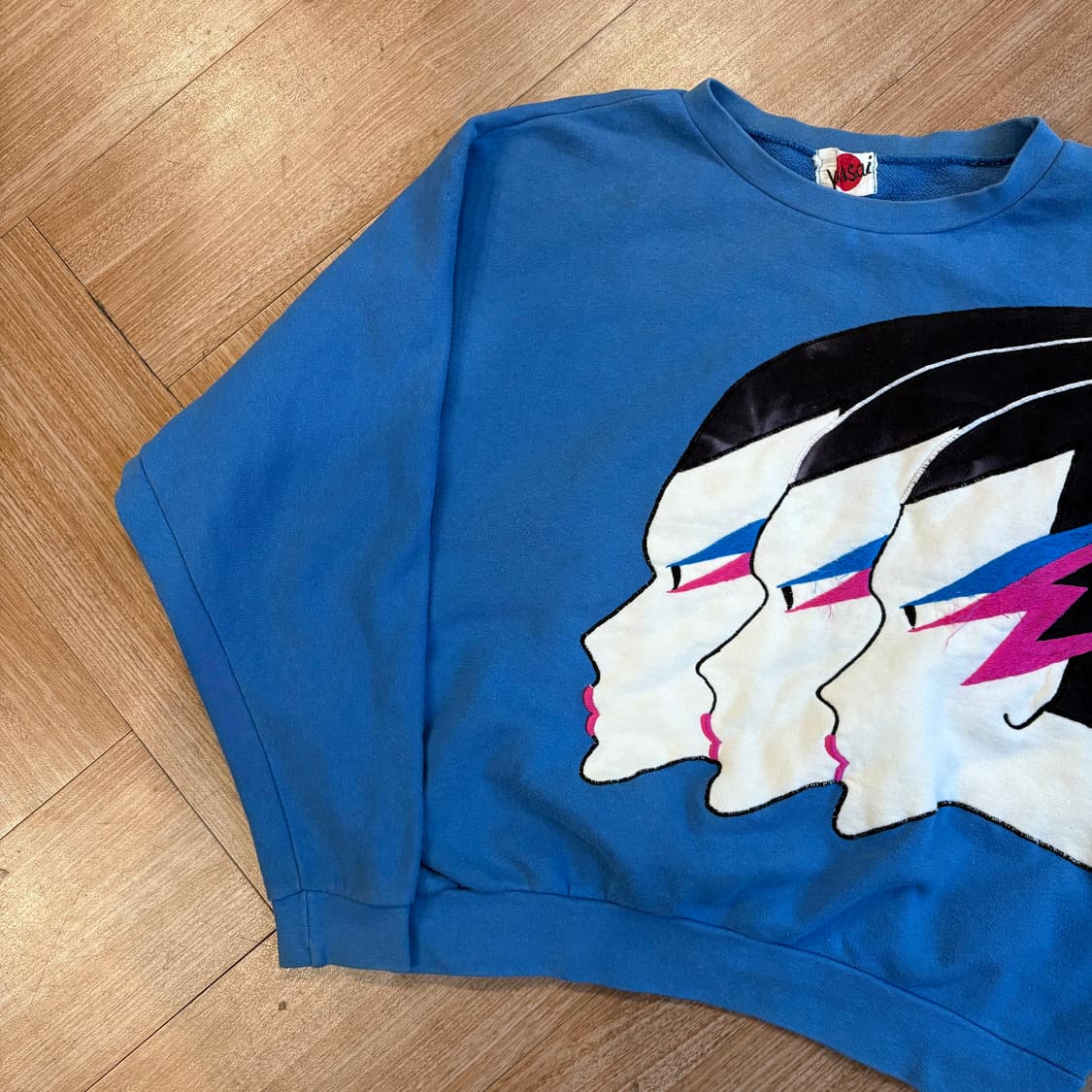 80s 칸사이야마모토 슈퍼레이디 배트윙 슬리브 스웻셔츠(아카이브) 상품이미지5